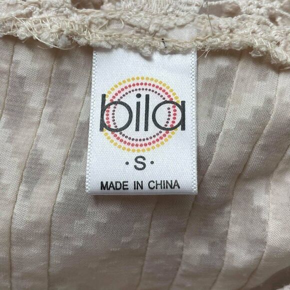 Ivory Boho Blouse by Bila, Size Small - Picture 8 of 8